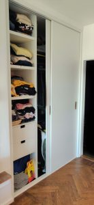 built in closet