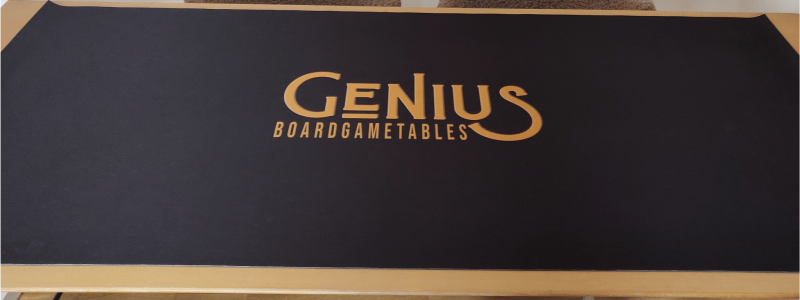 Neoprene game mat with logo