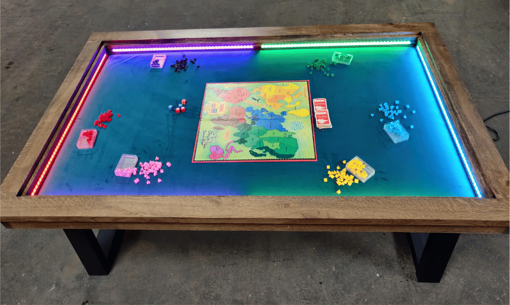 LED lighting board game table